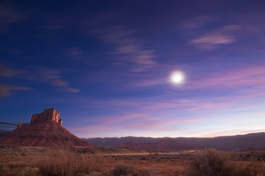 sunset moab